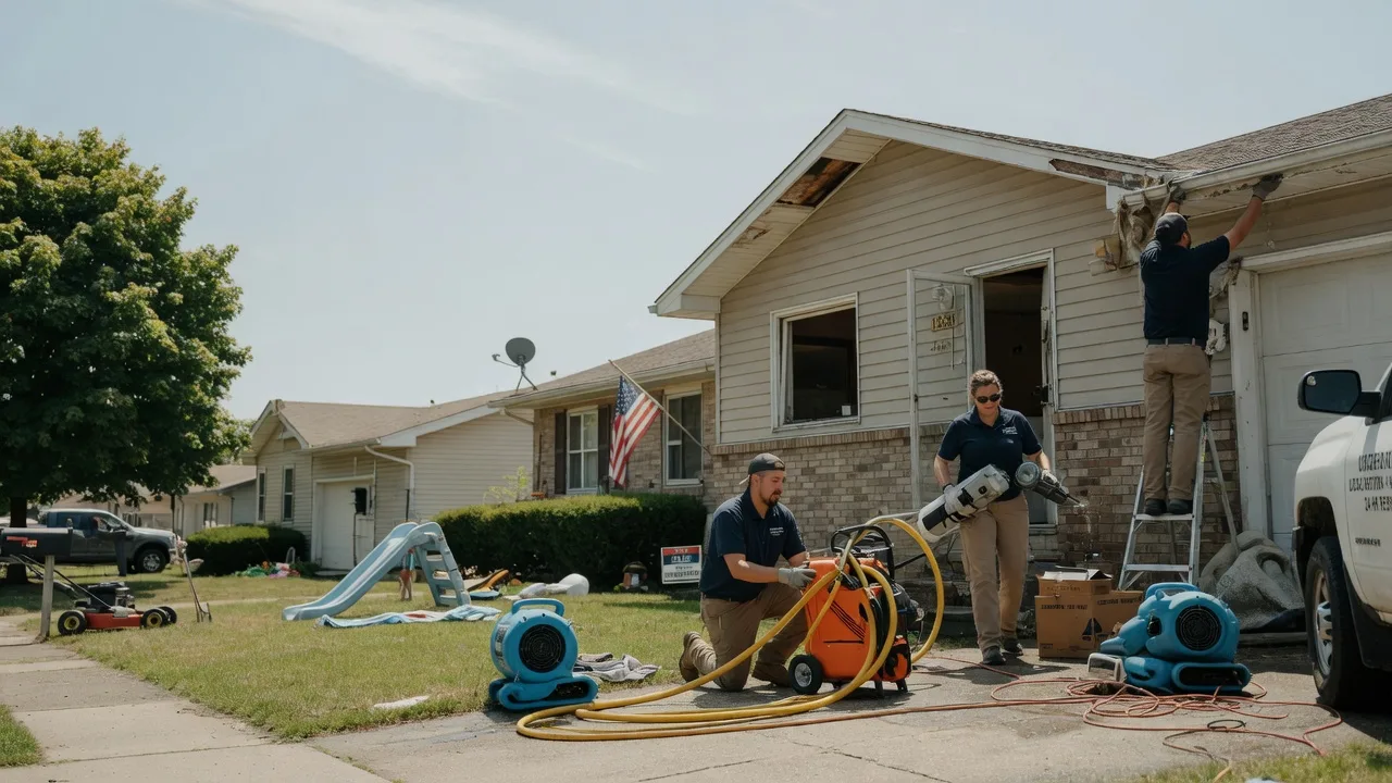 Water Damage Restoration in Anderson, IN near me